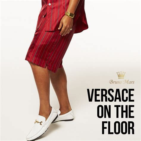 what does versace on the floor mean|versace bruno mars meaning.